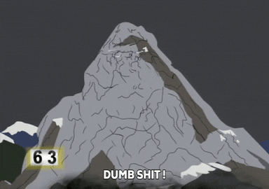 a mountain