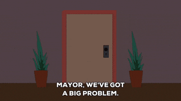 scared chef GIF by South Park 