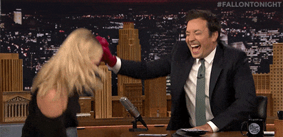 margot robbie GIF by The Tonight Show Starring Jimmy Fallon
