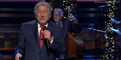 tony bennett musical guest GIF by The Tonight Show Starring Jimmy Fallon