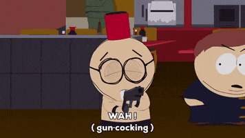 aiming eric cartman GIF by South Park 