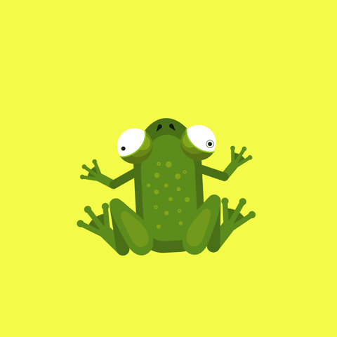 kirylachilko frog toad leap GIF