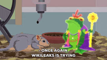 frog king mouse GIF by South Park 