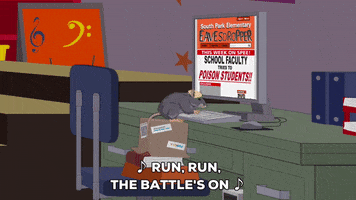 run computer GIF by South Park 