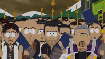 mob terrorist GIF by South Park 