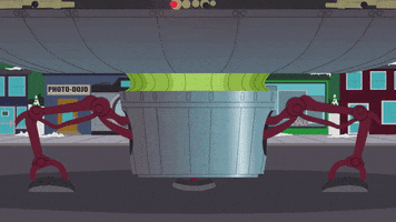 machine teleport GIF by South Park 