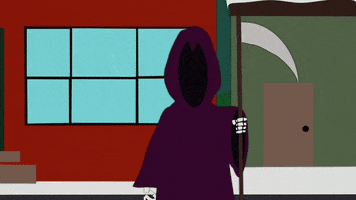 old man death GIF by South Park 