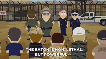 border patrol cops GIF by South Park 