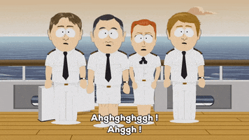 ship crew GIF by South Park 