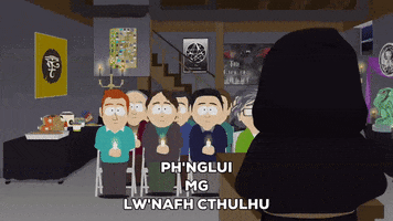 group saying GIF by South Park 