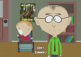 mr. mackey timmy burch GIF by South Park 