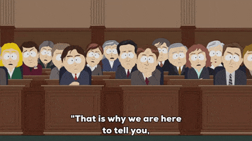 trial jury GIF by South Park 