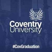 throw cap GIF by Coventry University
