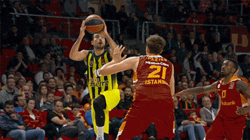slam dunk basketball GIF by EuroLeague