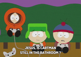 kyle broflovski questioning GIF by South Park 