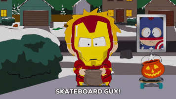 iron man skateboard GIF by South Park 