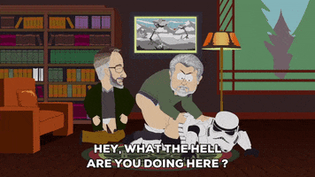 steven spielberg raping stormtrooper GIF by South Park