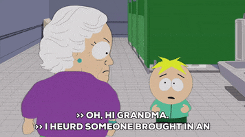 butters stotch bathroom GIF by South Park 