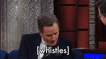 bryan cranston bing GIF by The Late Show With Stephen Colbert