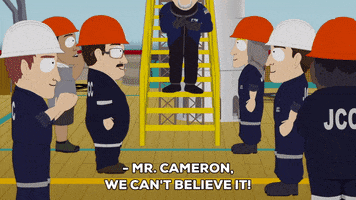 happy james cameron GIF by South Park 
