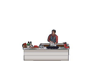 madness hannibal hannibal cooking Sticker
