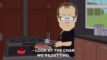 alton brown cooking GIF by South Park 