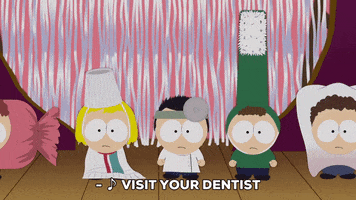 stage dentist GIF by South Park 