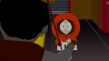 kenny mccormick bucket GIF by South Park 