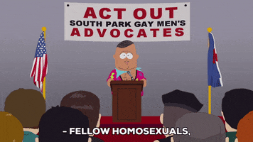 Flag Speaking GIF by South Park 