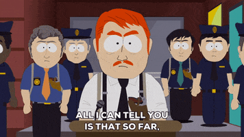 sergeant harrison yates speaking GIF by South Park 