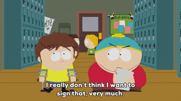 stuttering eric cartman GIF by South Park 