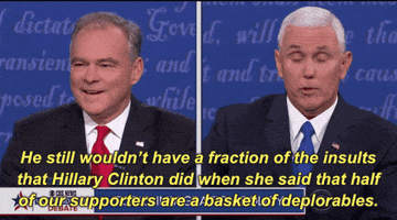 mike pence basket of deplorables GIF by Election 2016