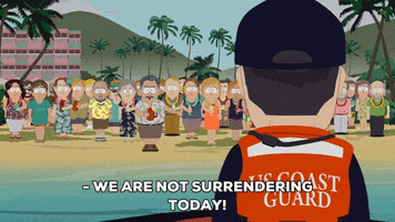 Coast Guard Beach GIF by South Park