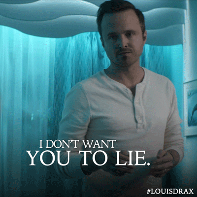 Aaron Paul Truth GIF by The 9th Life of Louis Drax