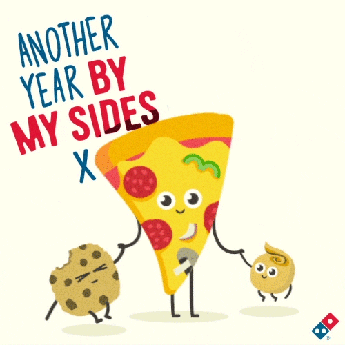 new year love GIF by Domino’s UK and ROI