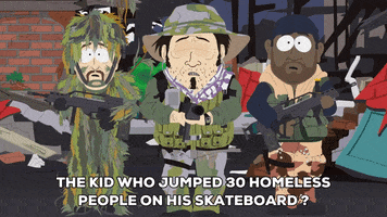 guns soldiers GIF by South Park 