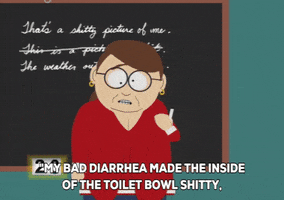 teacher diarrhea GIF by South Park 