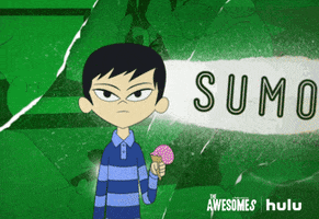 the awesomes sumo GIF by HULU