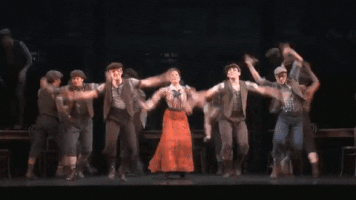 king of new york dance GIF by Disney On Broadway