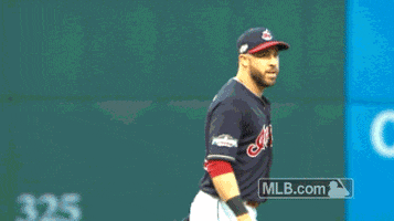 cleveland indians smile GIF by MLB