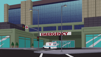 emergency room hospital GIF by South Park 