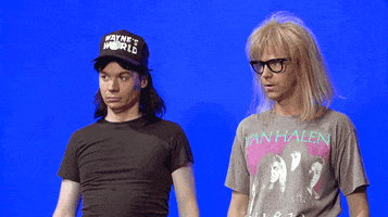 wayne's world GIF by Hollywood Suite