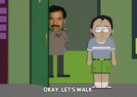 saddam hussein discussion GIF by South Park 