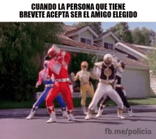 policiaperu power power rangers rangers amigo GIF