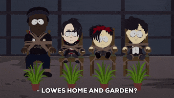 plants capture GIF by South Park 