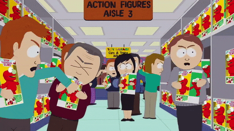 Giphy - Black Friday Shopping GIF by South Park