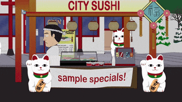 city sushi japanese GIF by South Park 