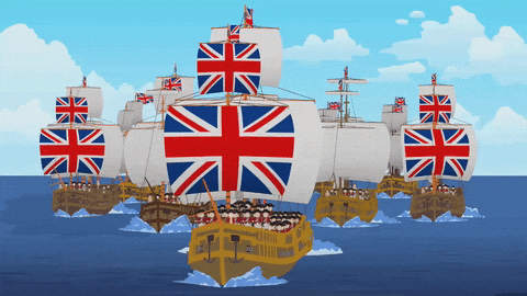 British Sailing GIF by South Park 