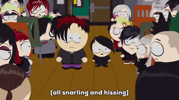 walking staring GIF by South Park 