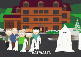 ghost costume GIF by South Park 